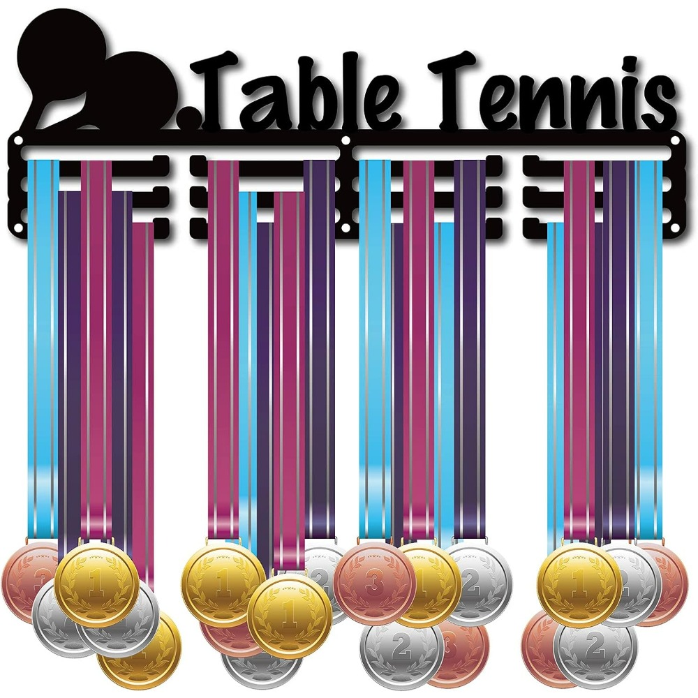 Table Tennis Dimension - Medal Holder Sport Table Tennis Medals