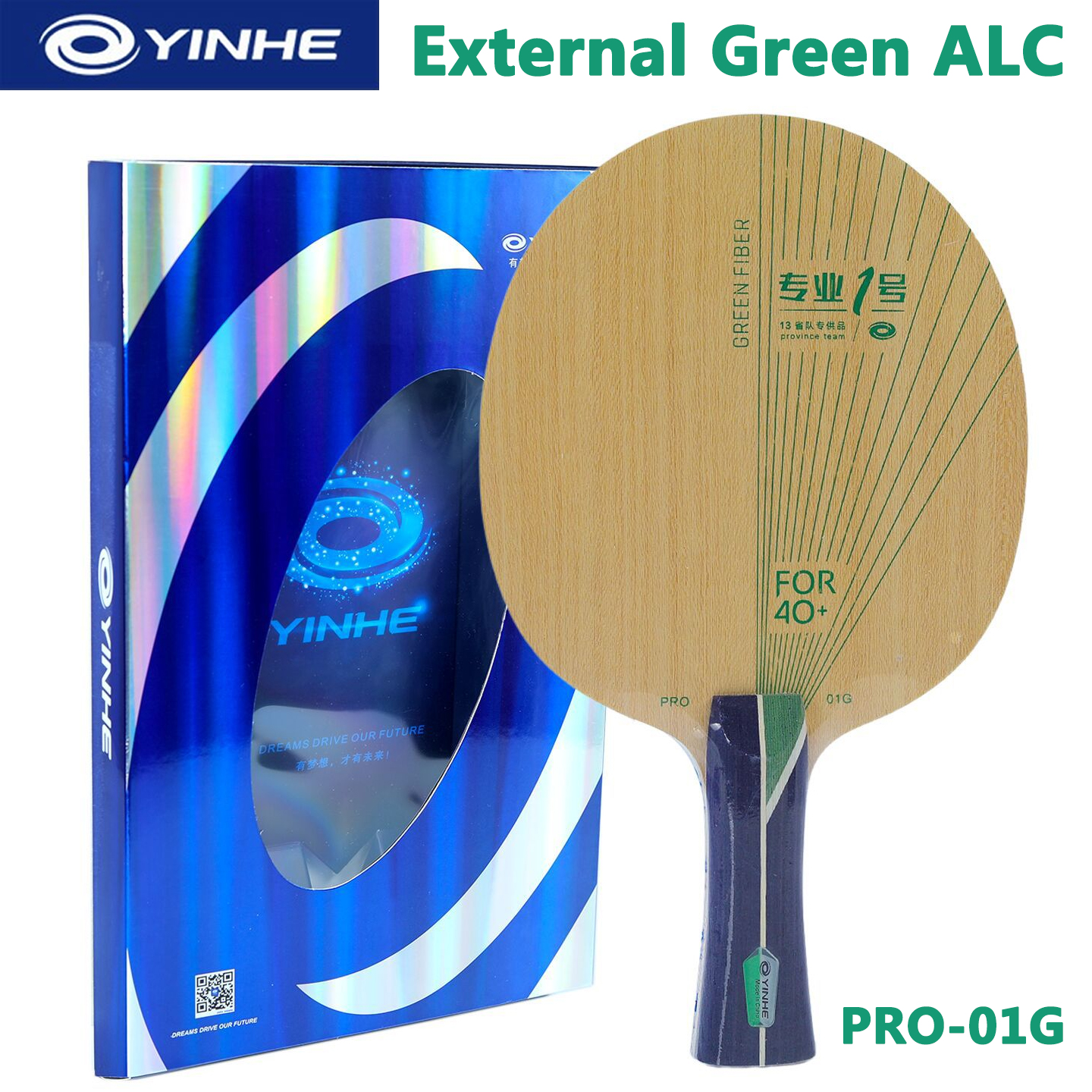 Table Tennis Racket - YINHE PRO-01G Table Tennis Blade 5+2