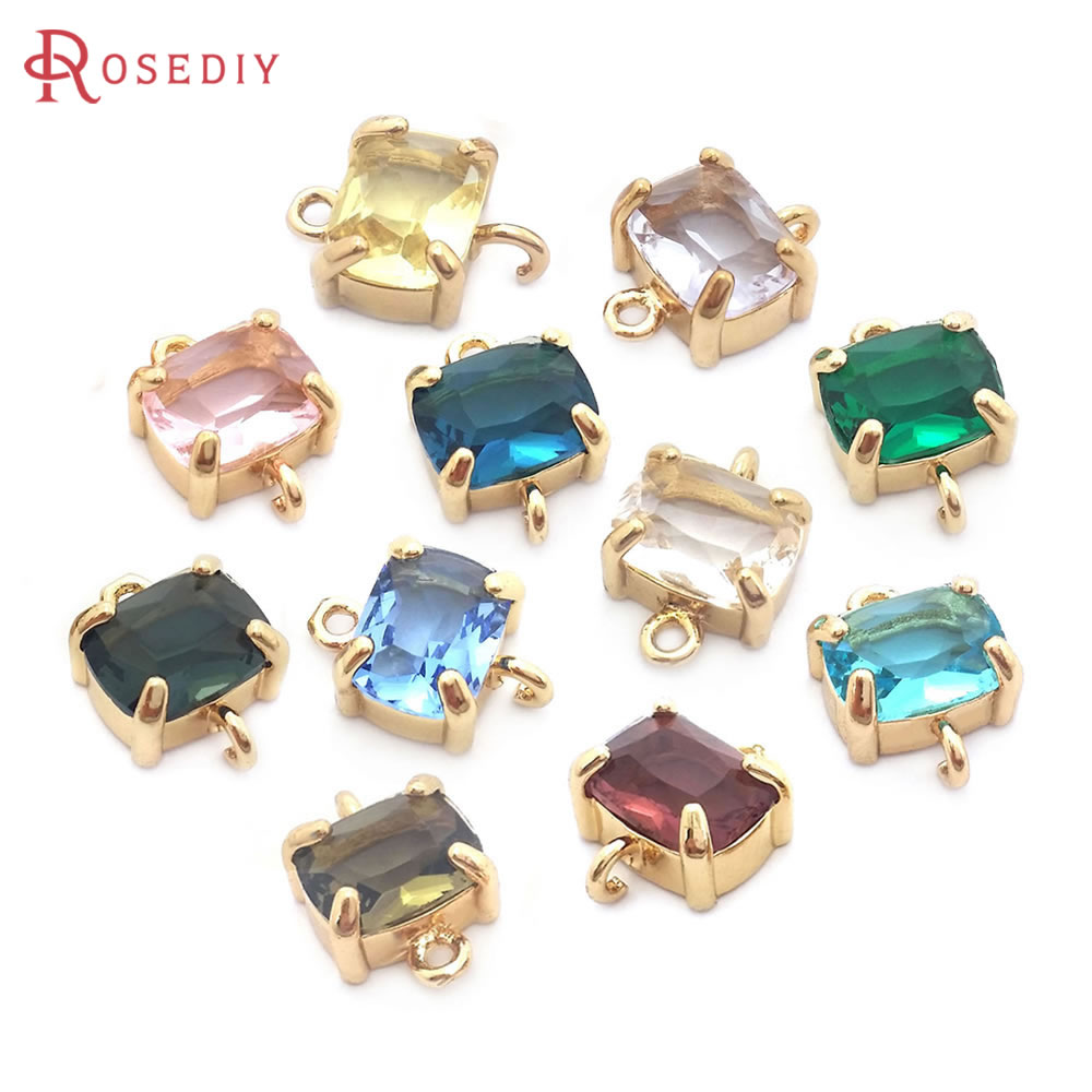 Table Tennis 11 - 6PCS 8x10MM High Quality Champagne Gold