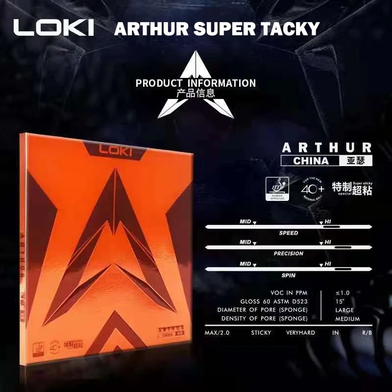 Genuine Original LOKI ARTHUR T – Table Tennis Xu Xin Bewertung und Preis