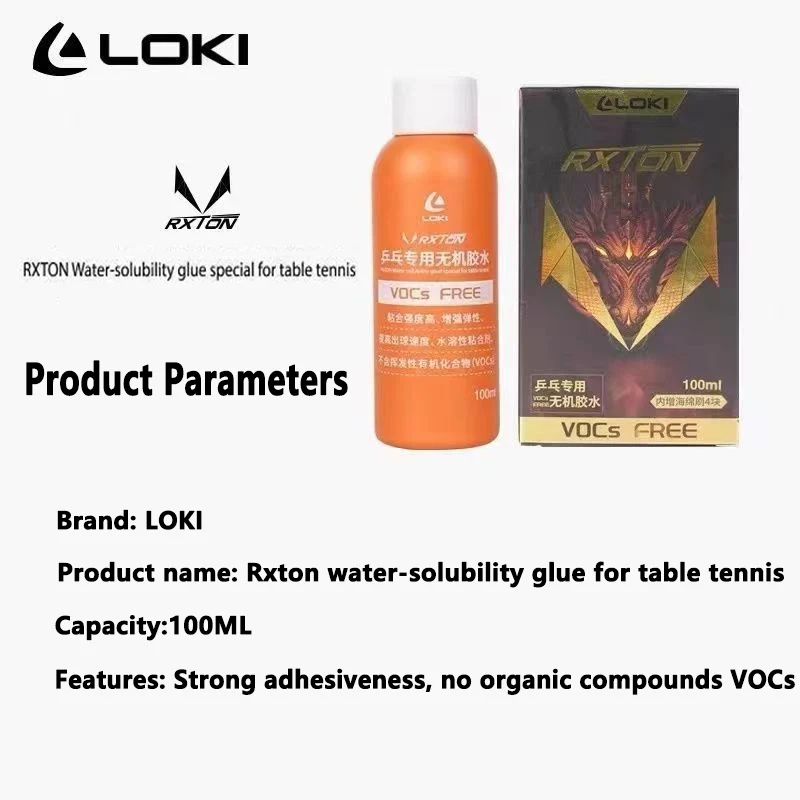LOKI Waterbased Glue 100ml Wat – Table Tennis Market Bewertung und Preis