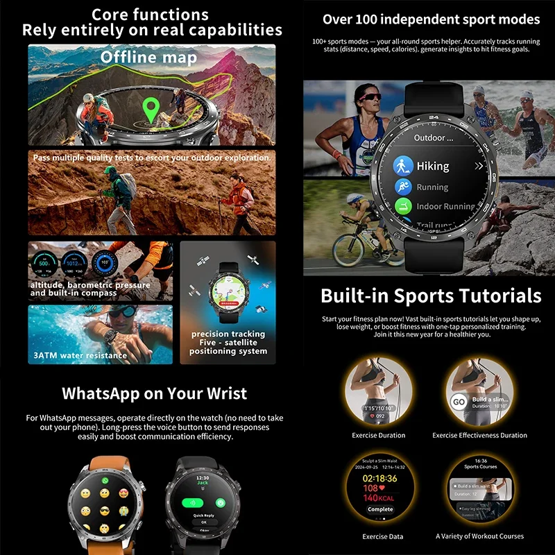 2026 New Men Smart Watch with  – Table Tennis World Bewertung und Preis