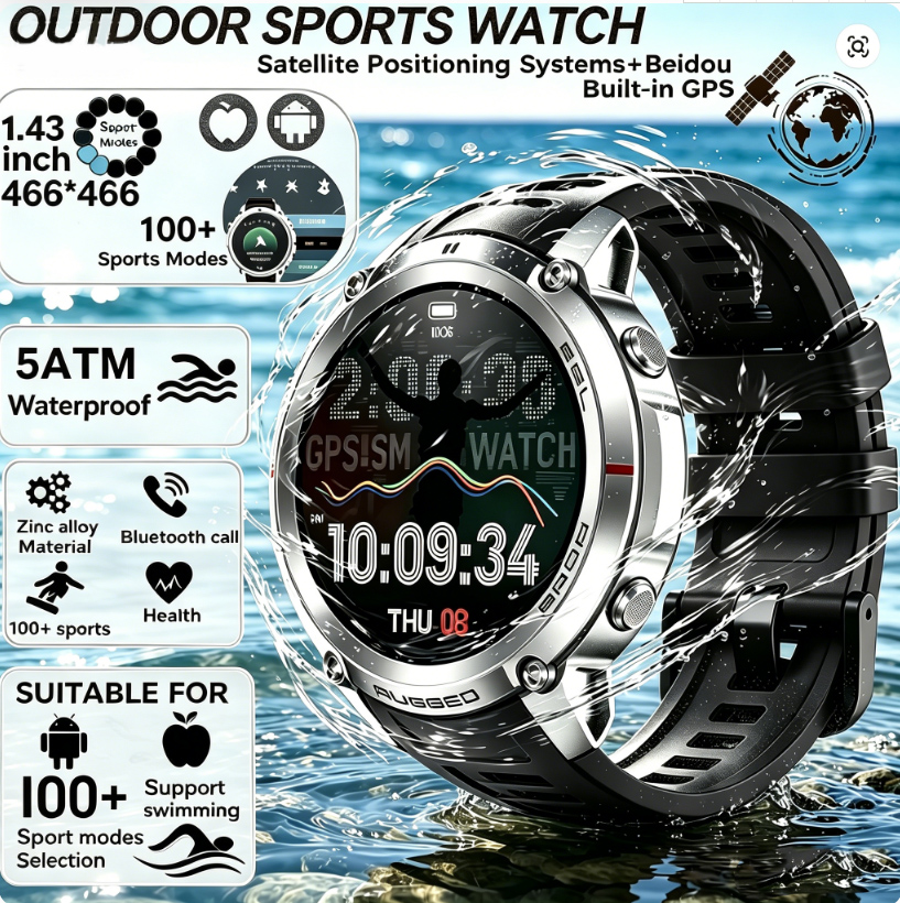 2026 Smart Watch Outdoor Sport – Table Tennis World Bewertung und Preis