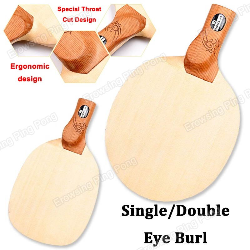 1-Ply Hinoki Table Tennis Blad – Table Tennis Racket Bewertung und Preis