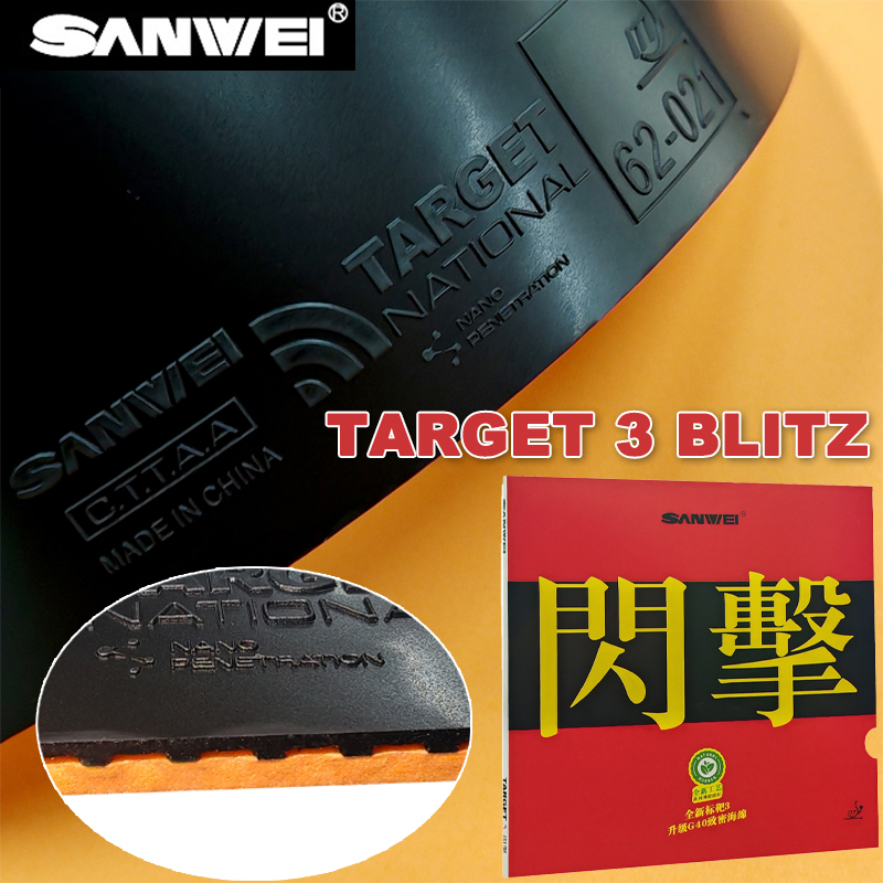 SANWEI TARGET 3 BLITZ PingPong – Table Tennis Market Bewertung und Preis