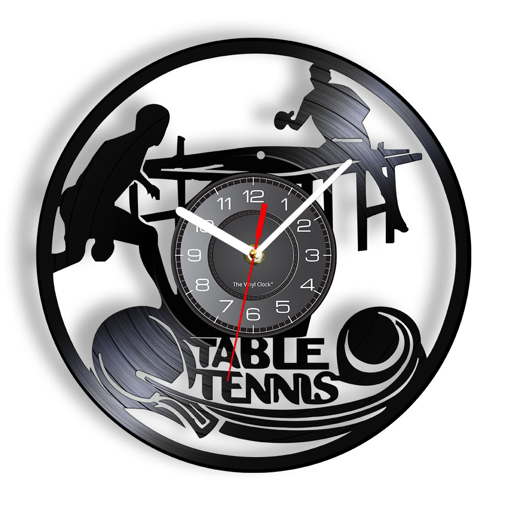 Table Tennis Wall Clock Table  – Table Tennis History Bewertung und Preis