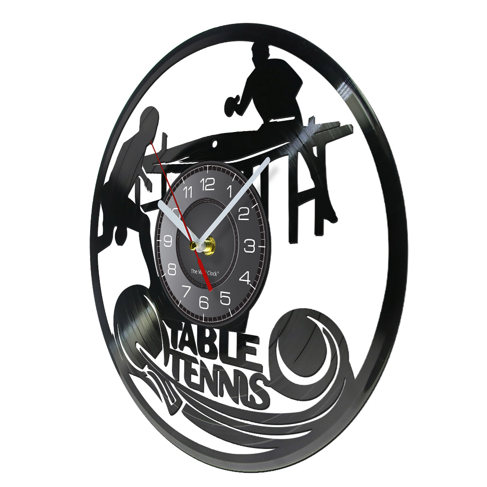 Table Tennis Wall Clock Table  – Table Tennis History Bewertung und Preis