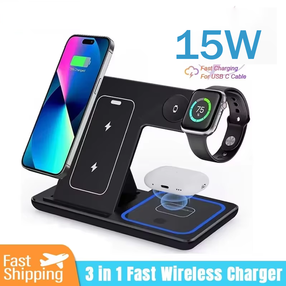 15W 3 in 1 Wireless Charger St – Table Tennis 11 Bewertung und Preis