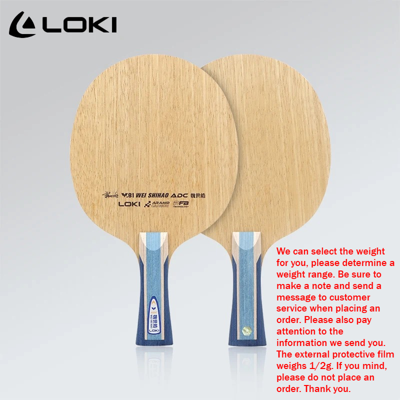 LOKI ADC SADC Table Tennis Bla – Table Tennis Racket Bewertung und Preis