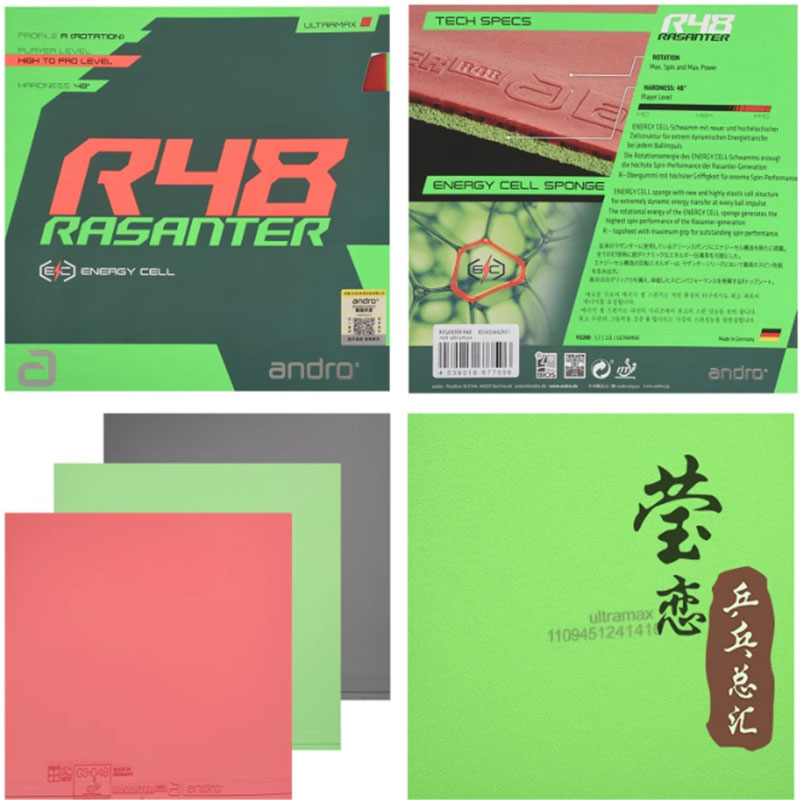 Andro Rasanter R45 47 50 C45 4 – Table Tennis Market Bewertung und Preis