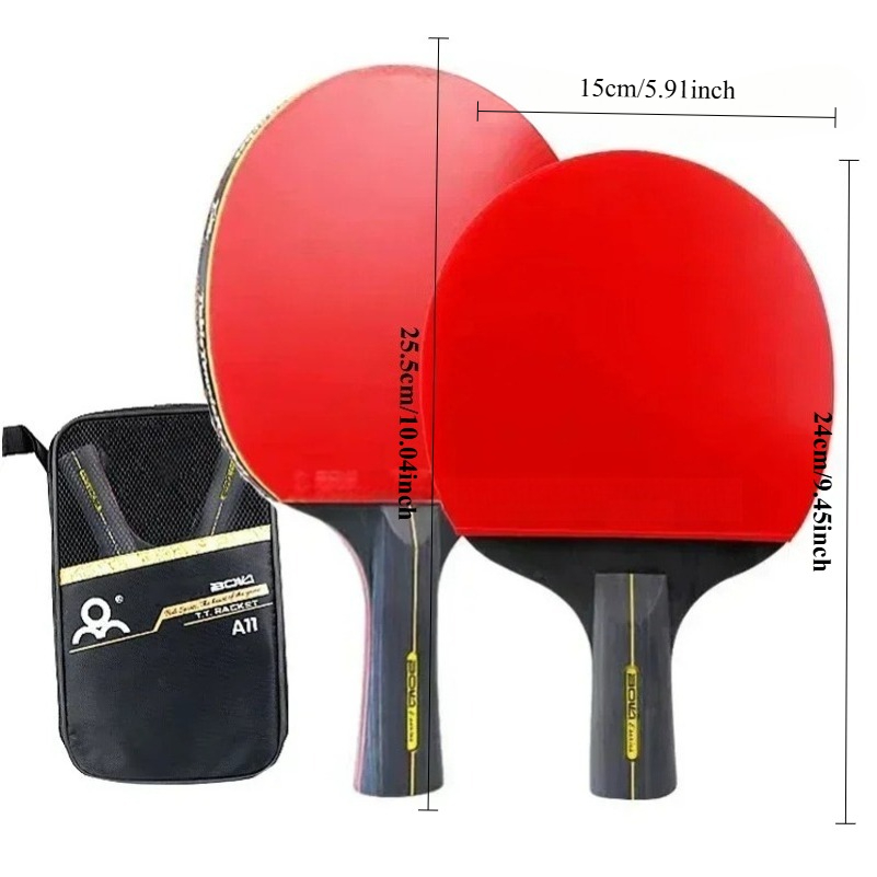 6 Star Table Tennis Racket 2PC – Table Tennis History Bewertung und Preis