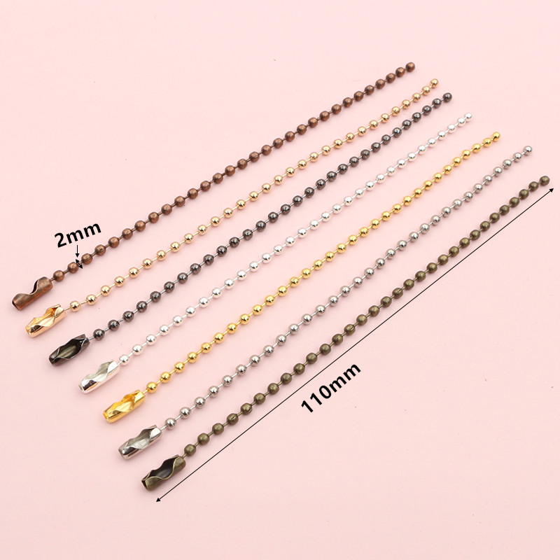 100pcs 2mm Ball Bead Chains 11 – Table Tennis 11 Bewertung und Preis
