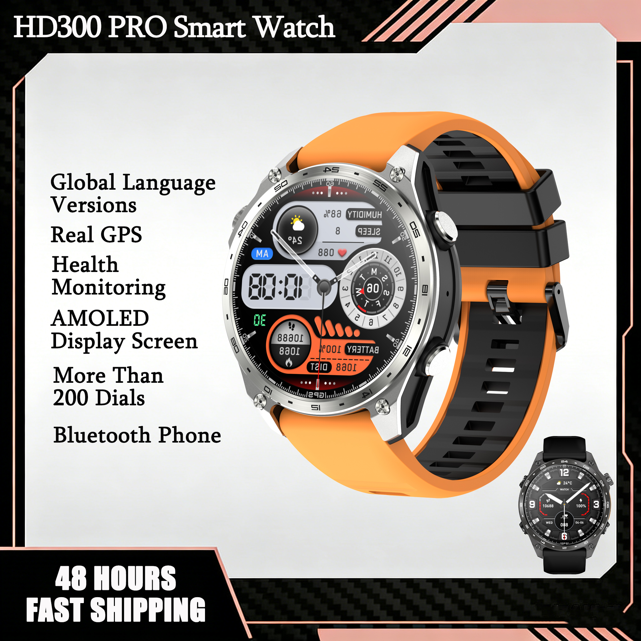 GPS Smart Watch for Outdoor HD – Table Tennis World Bewertung und Preis
