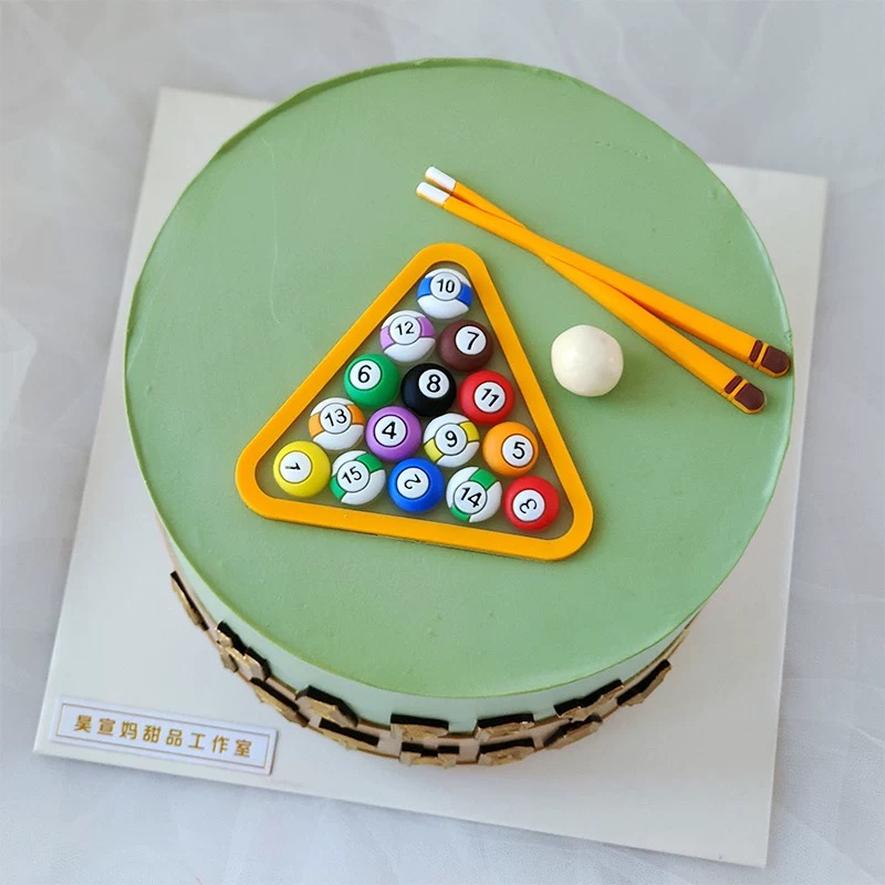 Billiard Cake Birthday Decorat – Table Tennis Market Bewertung und Preis