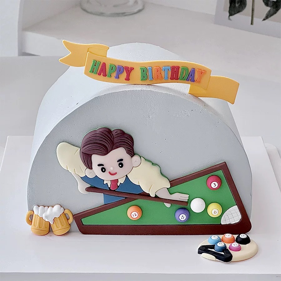 Billiard Cake Birthday Decorat – Table Tennis Market Bewertung und Preis