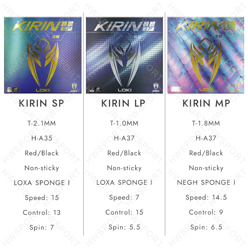 LOKI KIRIN Pimples-Out Table T – Table Tennis Loki Bewertung und Preis