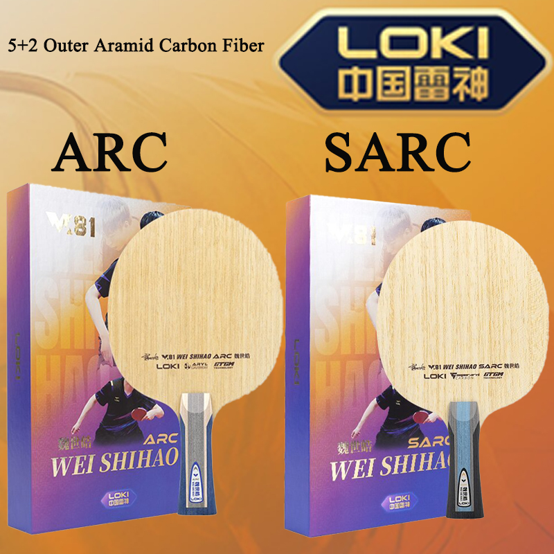 New LOKI W81 Series ARC SARC T – Table Tennis Racket Bewertung und Preis