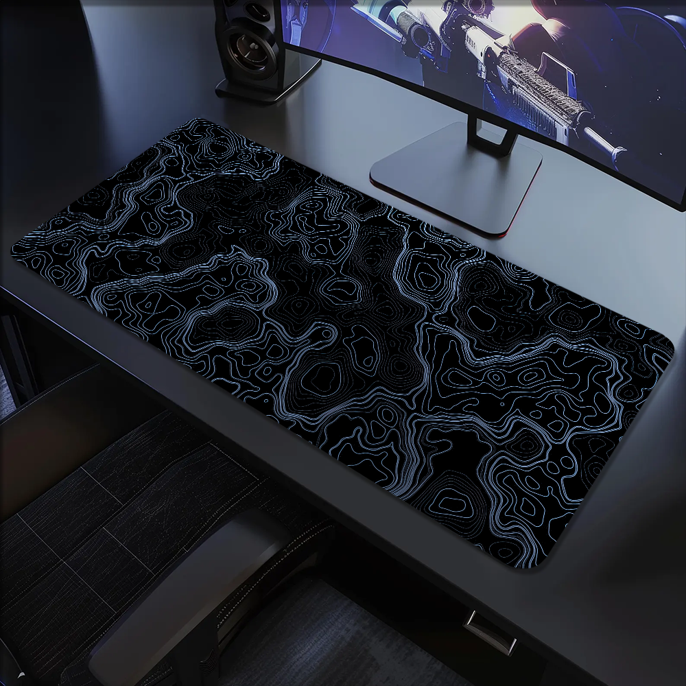 Map Multi Grey Abstract topogr – Table Tennis World Bewertung und Preis