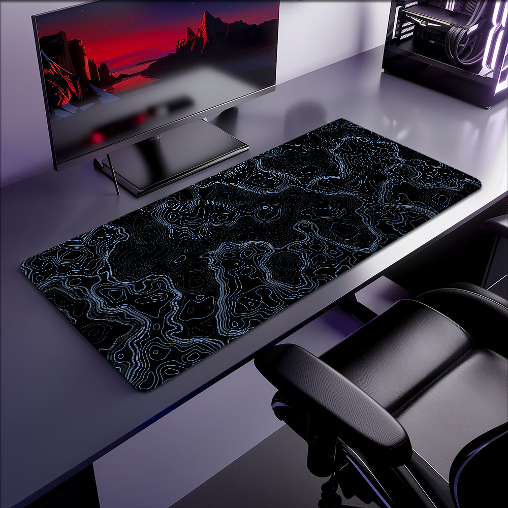 Map Multi Grey Abstract topogr – Table Tennis World Bewertung und Preis